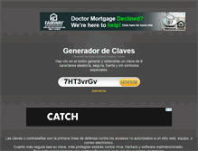 Tablet Screenshot of generadorclaves.com
